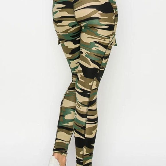 Cargo Pocket Legging - Pocket Legging - Cargo Legging - Body Shaping - Picture 2 of 2